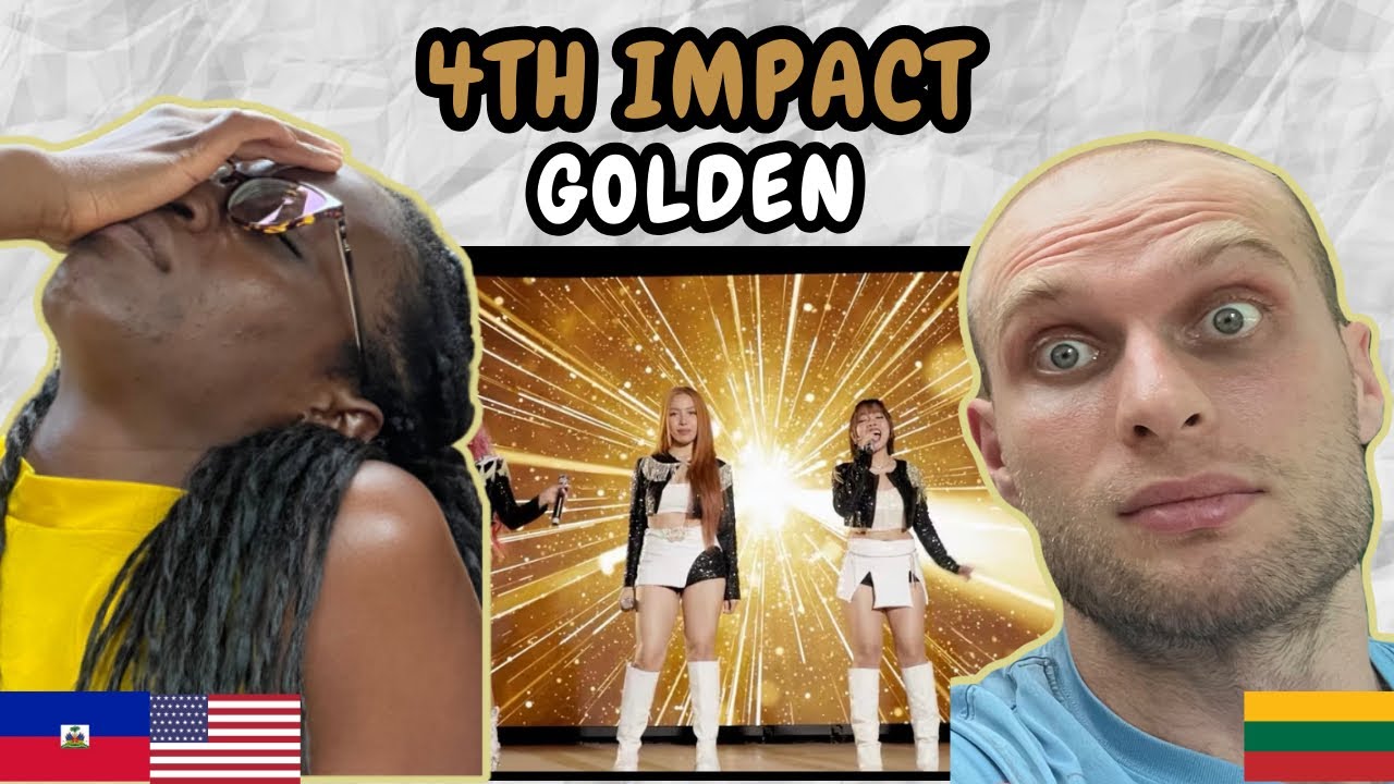 REACTION TO 4th Impact - Golden (KPop Demon Hunters) Cover | FIRST TIME HEARING