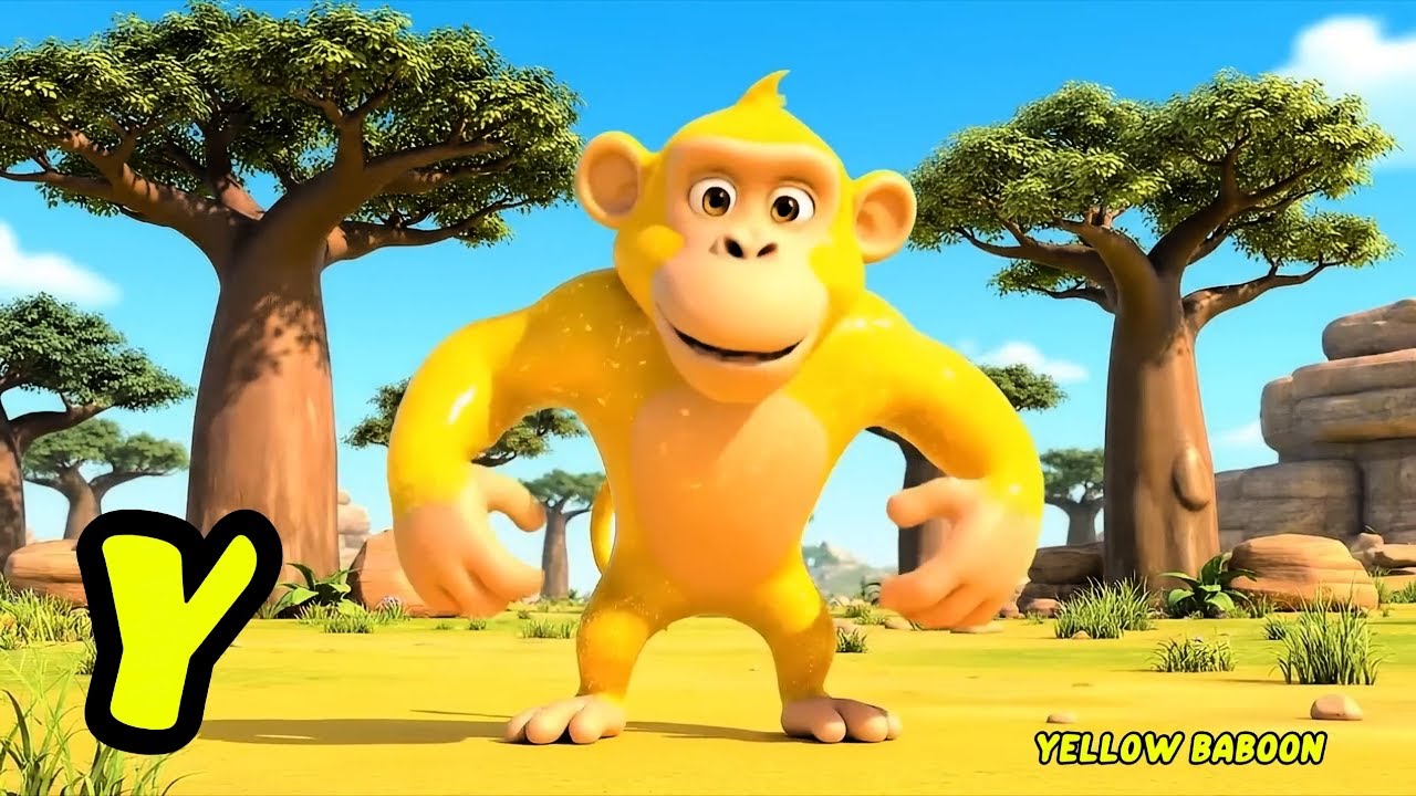 Y IS FOR YELLOW BABOON | Sponsored By Preview 2 Effects