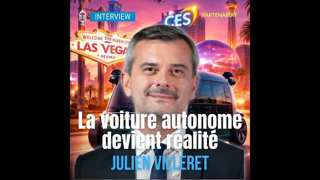🎤 Interview - CES 2026 : de la voiture autonome à la brique Lego intelligente (Julien Villeret, EDF)