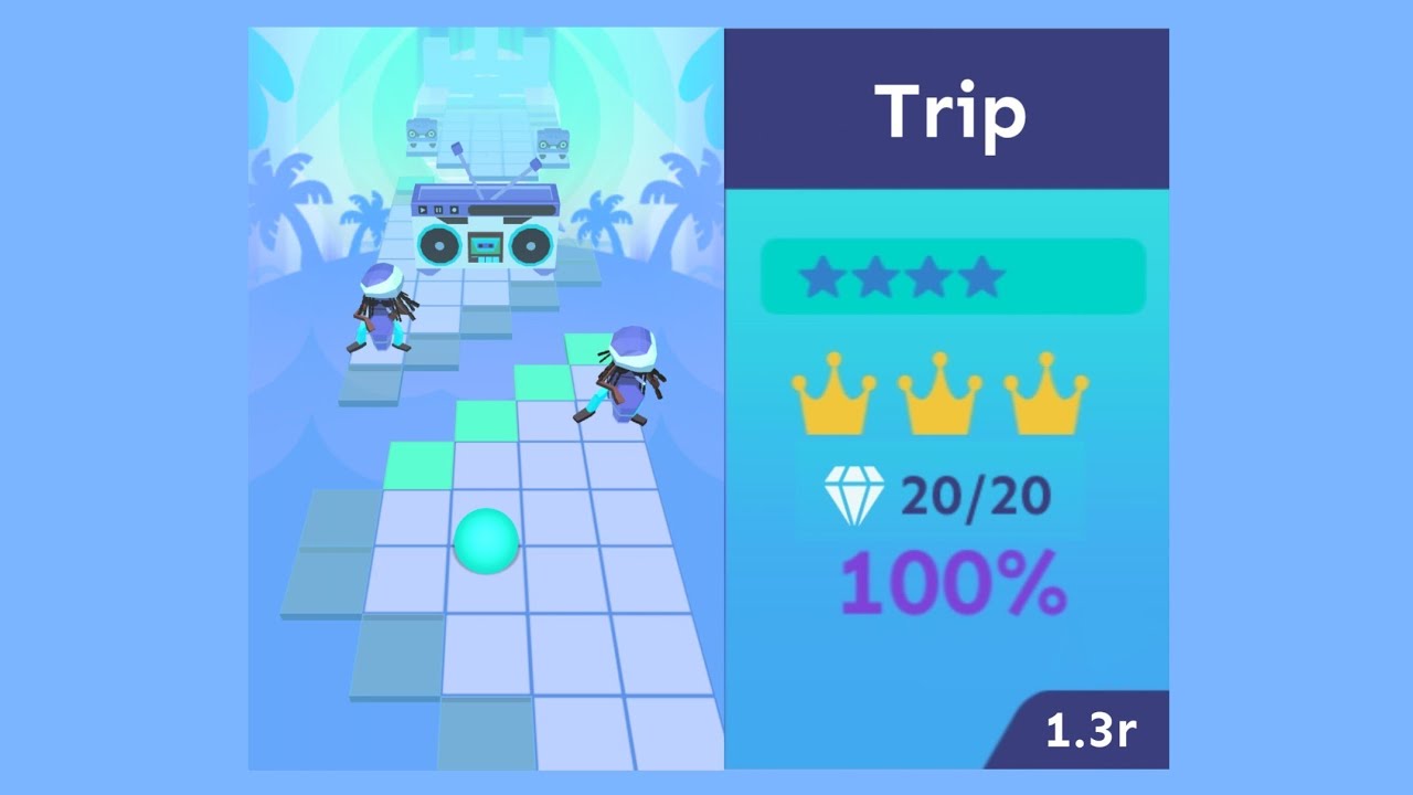 Rolling Sky Remake - Trip [by: Huy Trien]