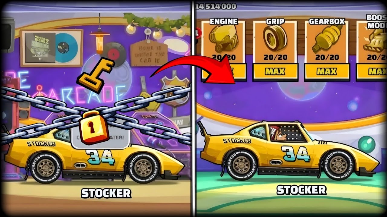 🤔 HOW TO UNLOCK  NEW VEHICLE STOCKER & NEW UPDATE AVAILABLE . #hillclimbracing2 #hcr2 