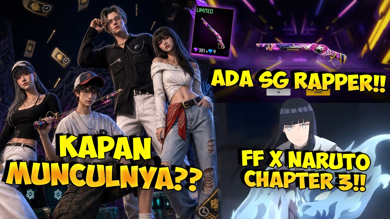 BOCORAN ISI HADIAH DM UNGU !! Tanggal Rilis Bundle Ikan & SG2 Rapper Diamond Ungu Terbaru
