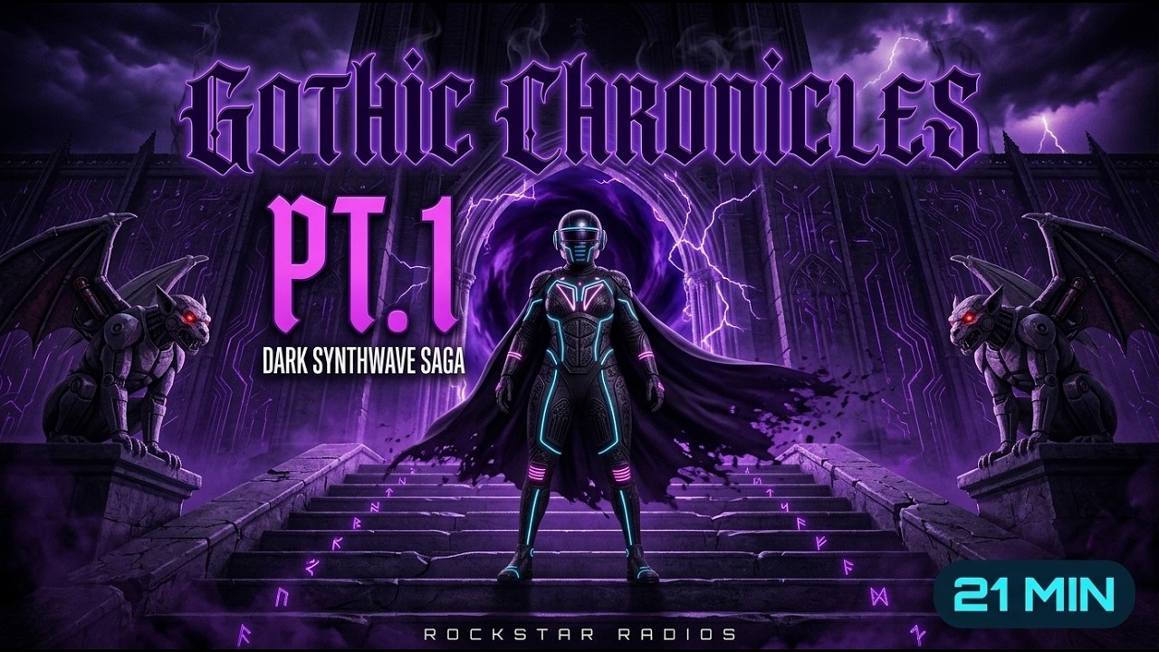 DARK SYNTHWAVE Orchestral & Electronic Music for Gaming | Gothic Chronicles (Part 1)