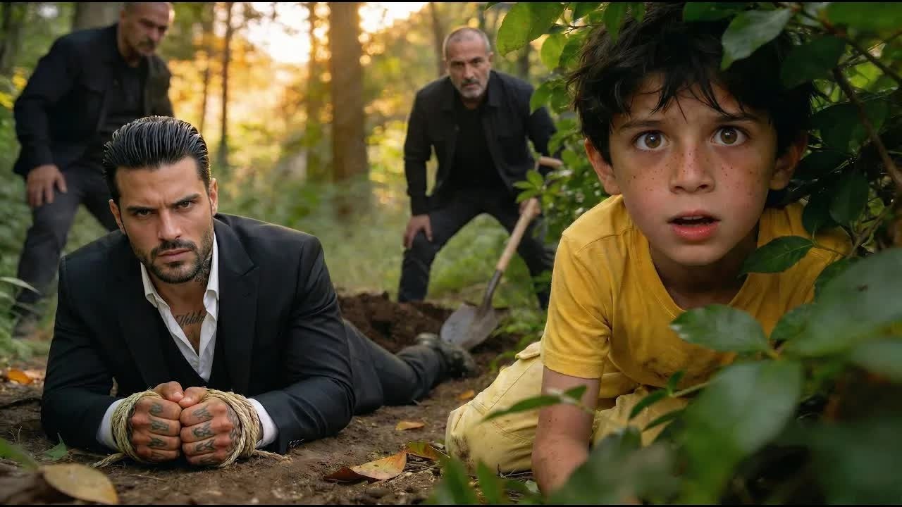 Obdachloser Junge sieht, wie zwei Männer den Mafiaboss mitnehmen — und rettet ihn