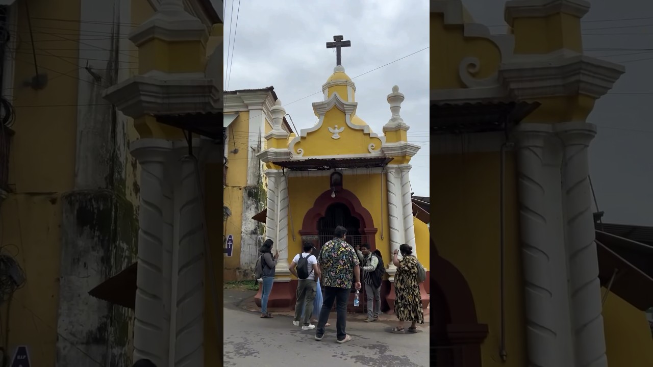 Did you know these facts about Margao? City walk through beautiful lanes 🩵 #SouthGoa #Offbeat