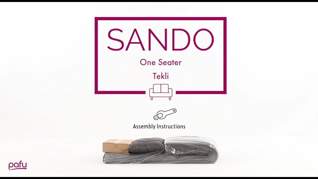 PAFU SANDO One Seater Assembly Instructions