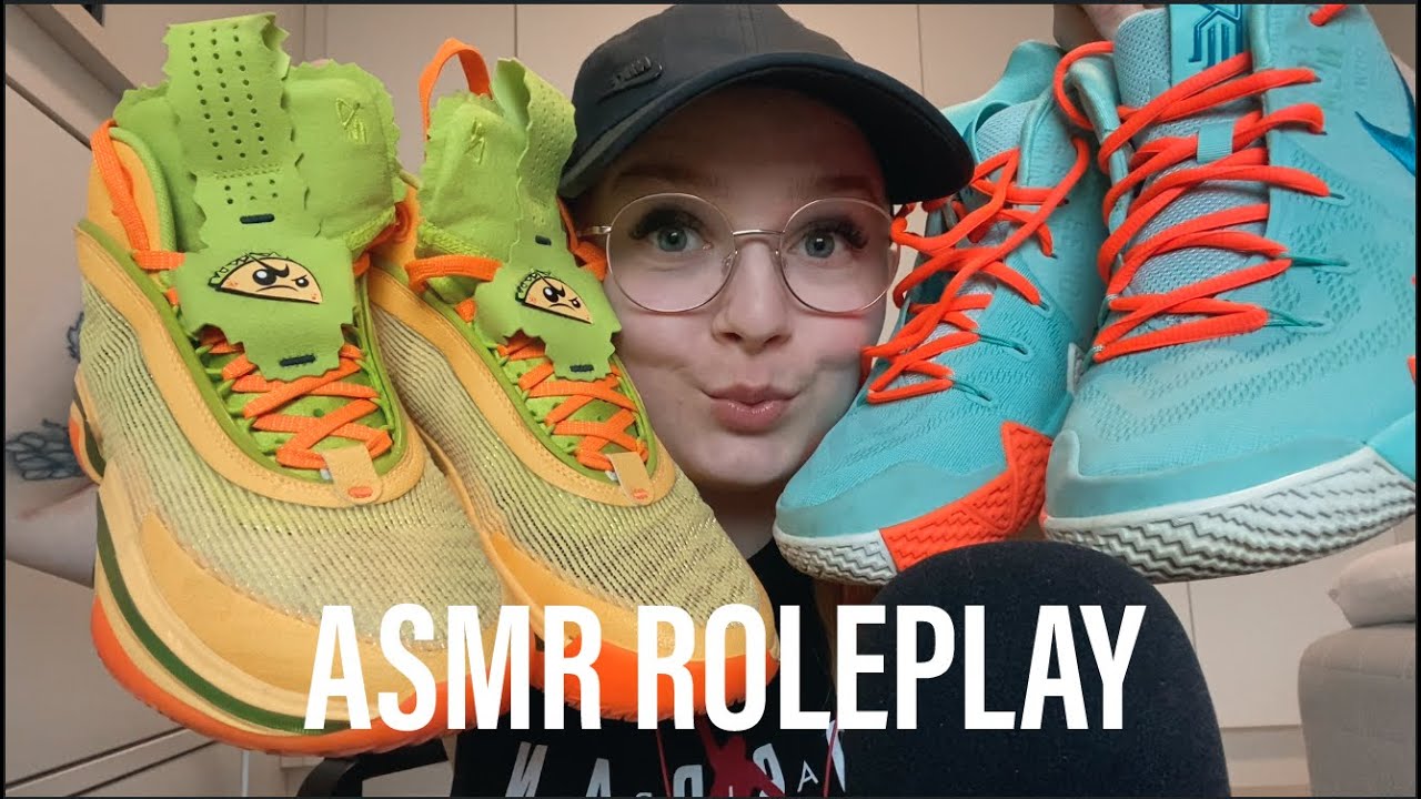 ASMR ROLEPLAY - Lenkkarikauppa part 2 👟💕 (Men's sneakers version)