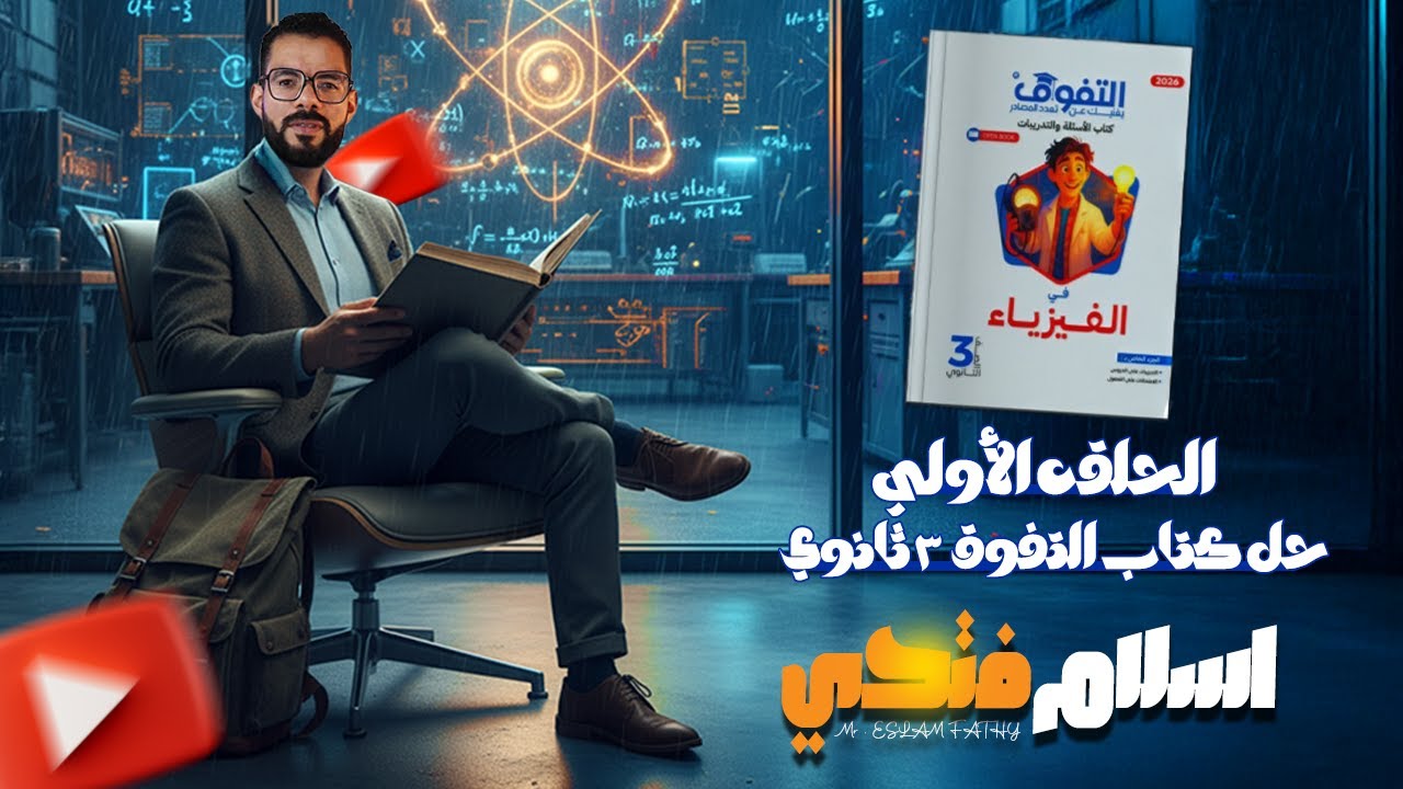 حل أول 31 سؤال من كتاب التفوق | فيزياء 3 ثانوي مع مستر إسلام فتحي