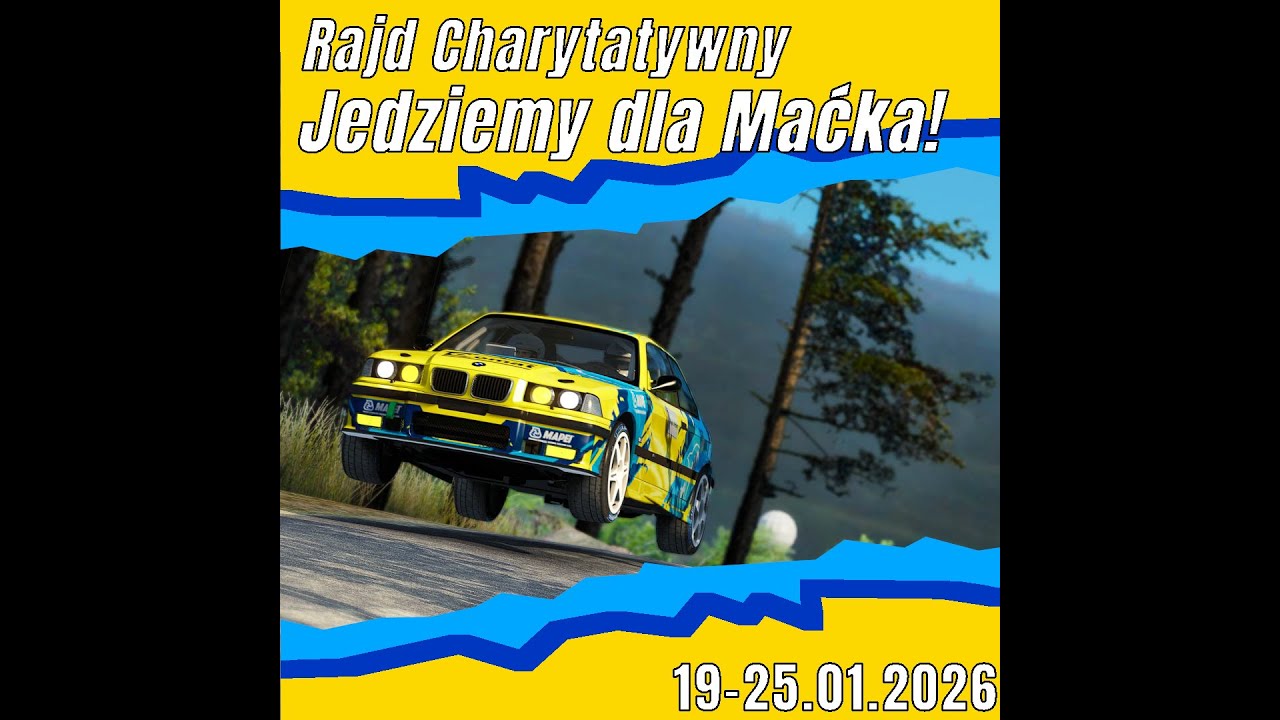 Rajd Charytatywny dla Maćka Krzysika