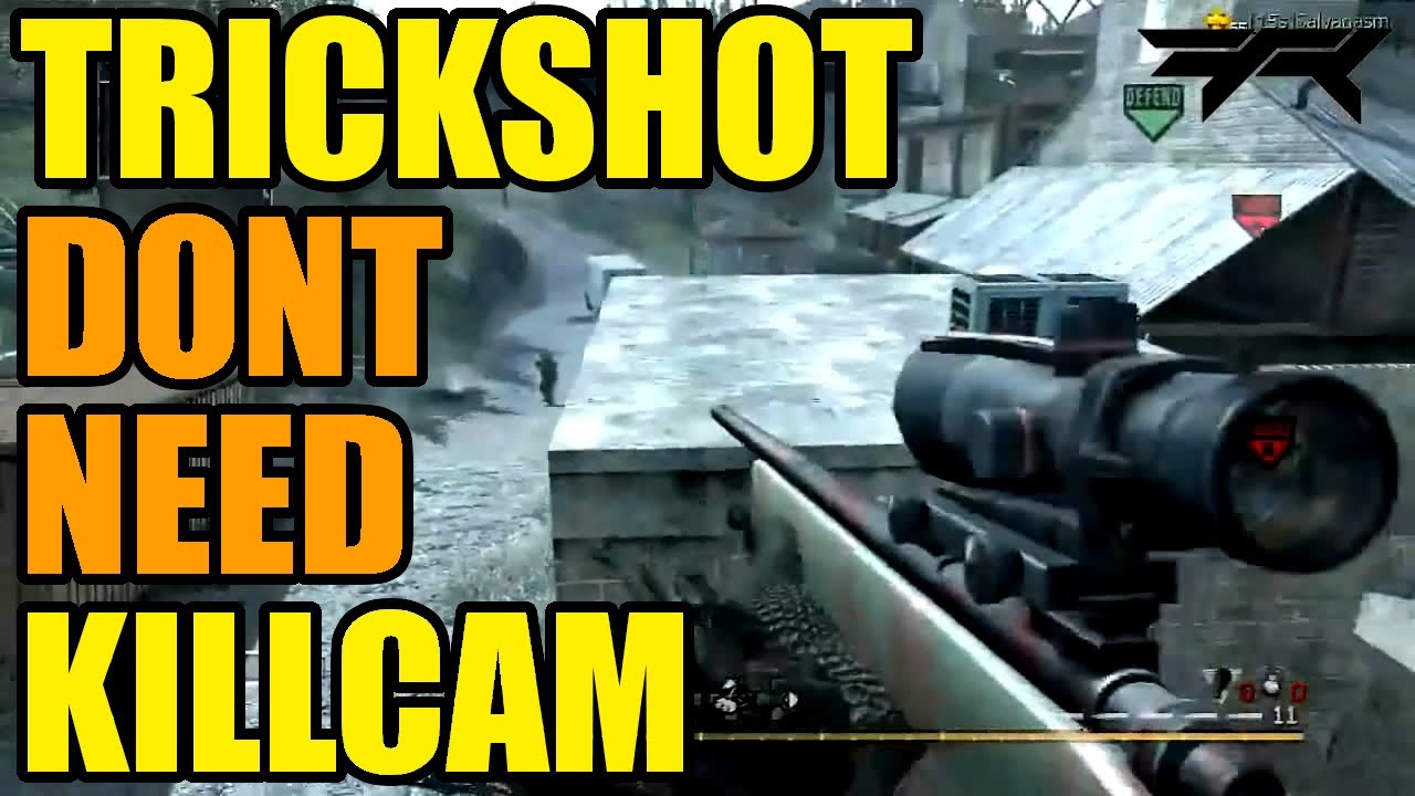 Trickshots don't need killcams # 110 | Black ops 2, COD4 and MW2 | Freestyle Replay