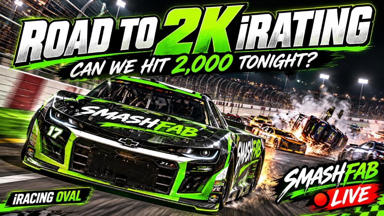 ROAD TO 2K iRATING! 🔥 Can We Get There Tonight? | iRacing Oval Grind LIVE 🏁