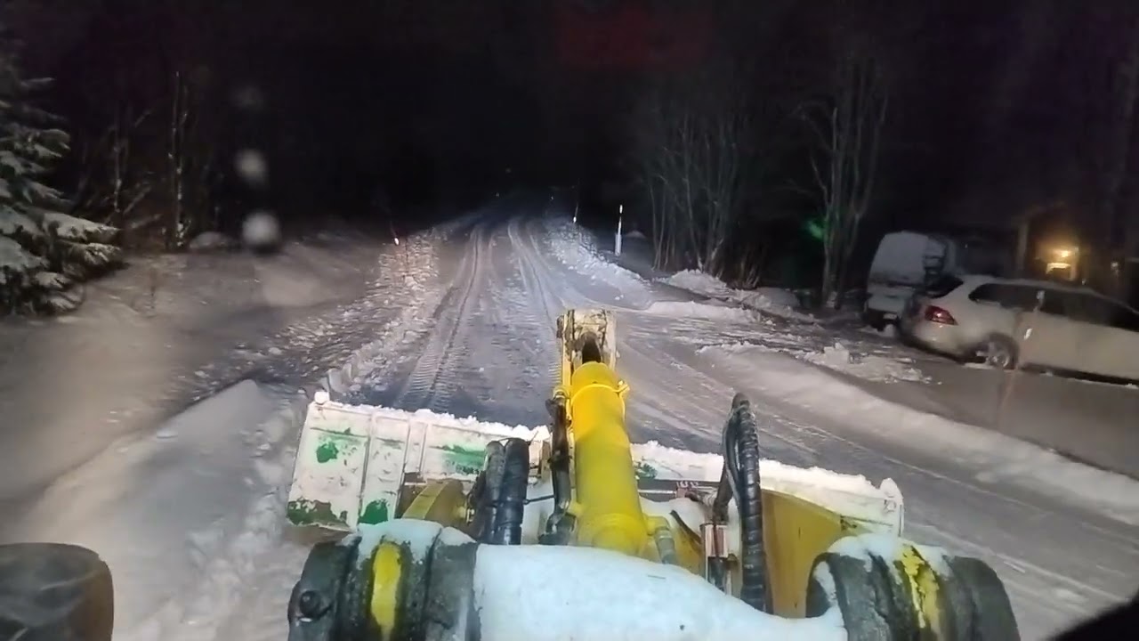 snöröjning Rödön 19 dec 2024