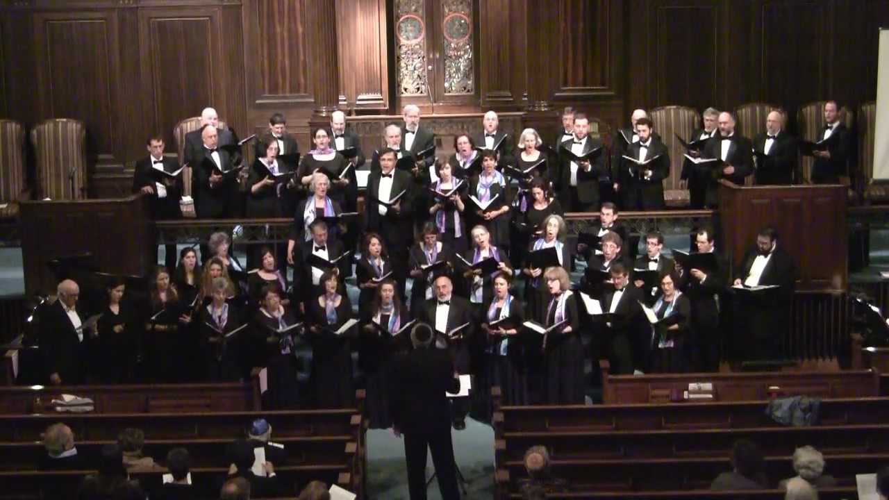Adon Olam by Lewandowski - Zamir Chorale of Boston - 