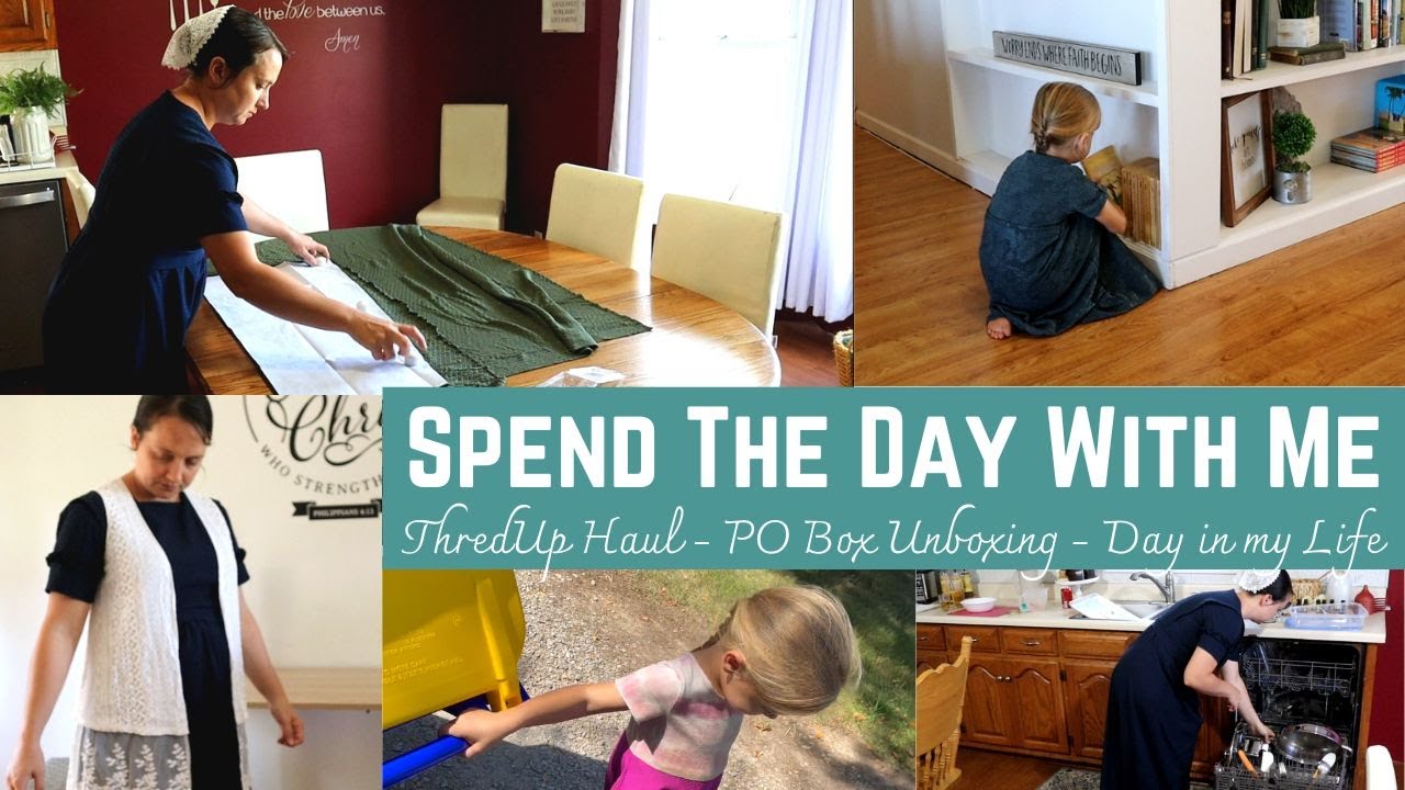 A DAY IN MY LIFE / THRIFT HAUL / OPEN MY PO BOX PACKAGES WITH ME