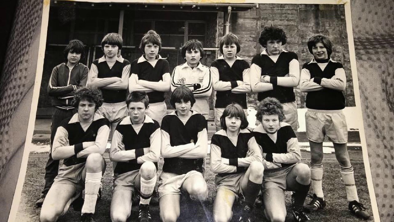 GROWING UP IN ABERDEEN . HILTON FOOTBALLERS by mike sheran