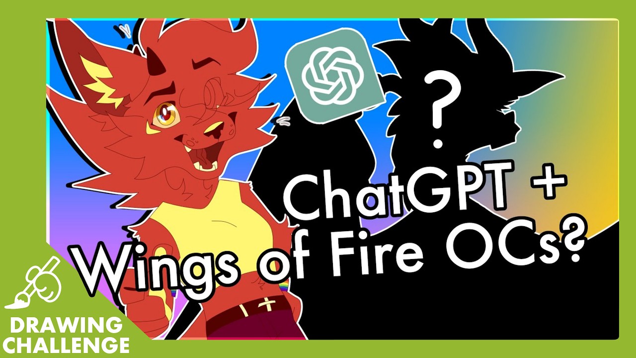 Drawing Wings of Fire OCs Made by ChatGPT