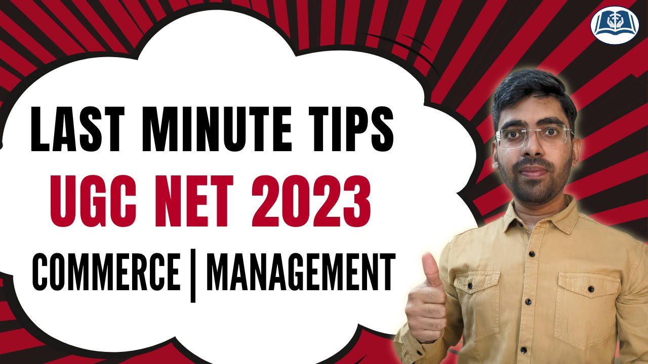 Last Minute Tips & Tricks | UGC NET 2023 | Commerce | Management