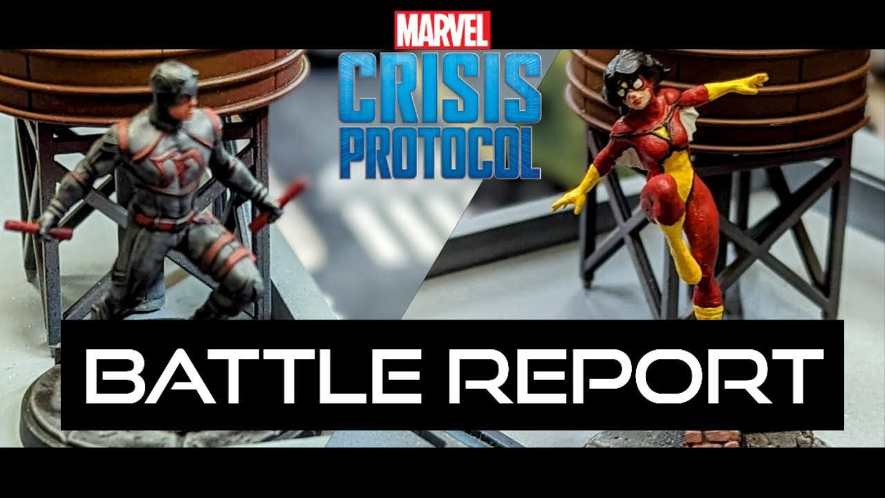 Marvel Crisis Protocol Battle Report Episode 84 - Web Warriors vs  Criminal Syndicate