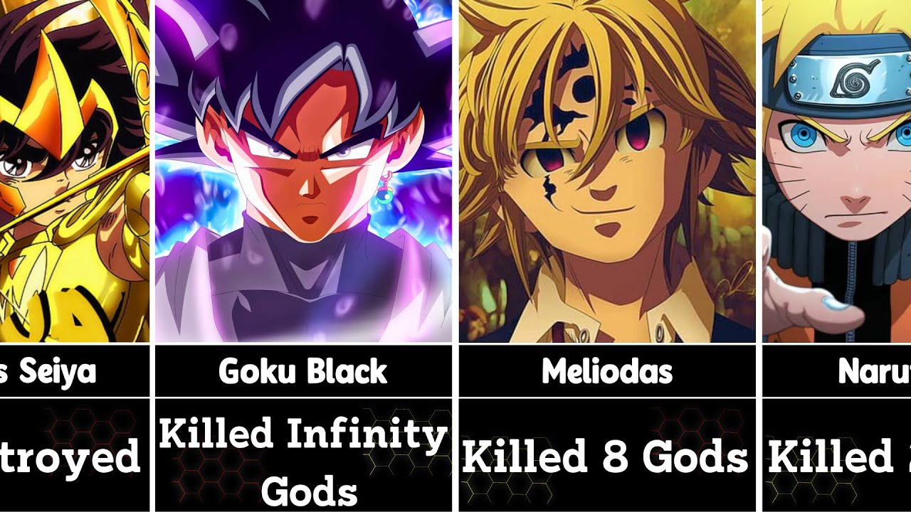 Anime Characters Who Defeated Gods