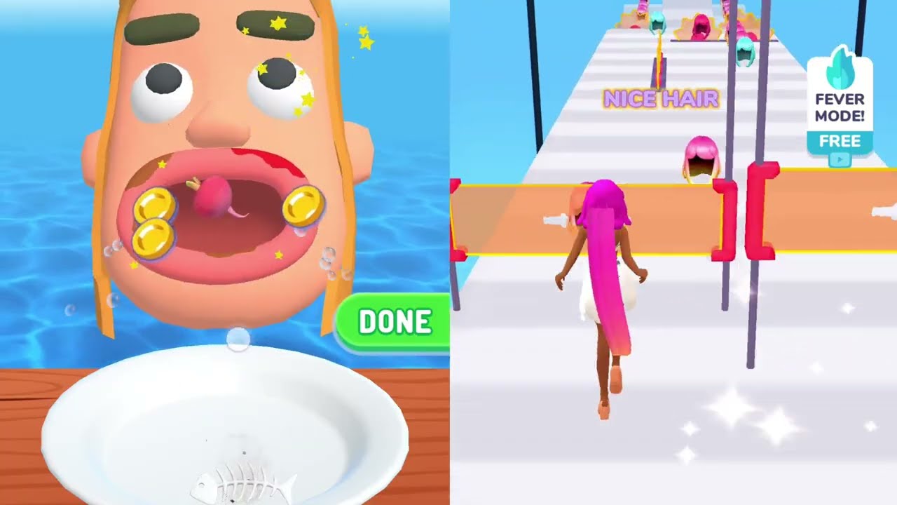 Burger Master Vs Hair Challenge- Satisfying Gameplay Walkthrough - All Level Max Tiktok