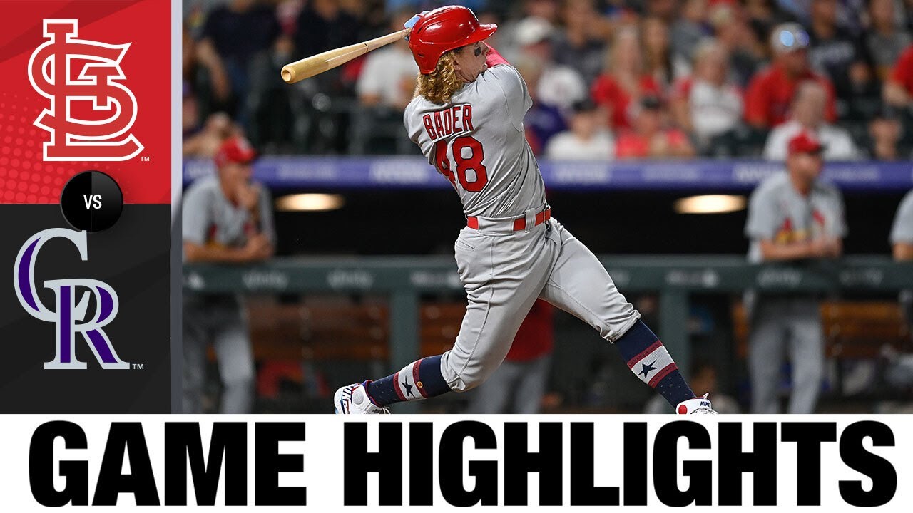 Cardinals vs. Rockies Game Highlights (7/2/21) | MLB Highlights