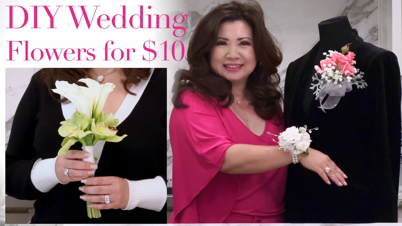 Save Money! DIY Corsages and Nosegays from $10 of Trader Joe's Flowers
