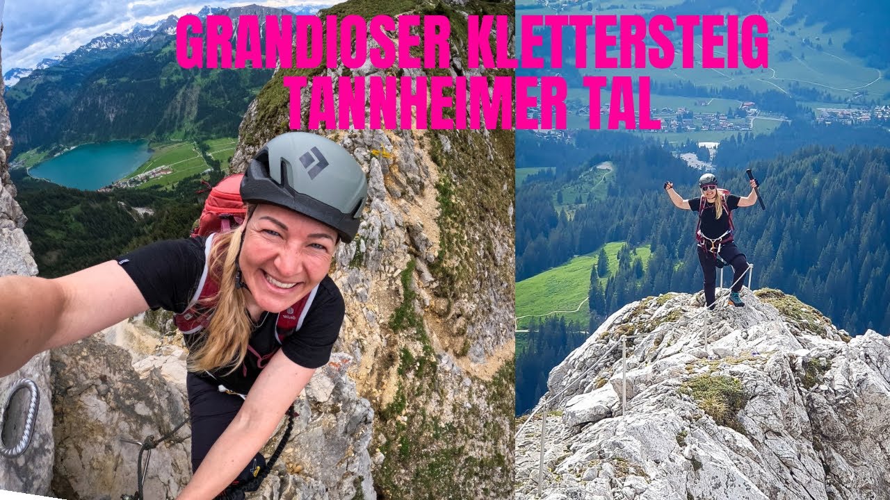 GEHEIME BEGLEITUNG IN DEN TANNHEIMER BERGEN -  Friedberger Klettersteig & Rote Flüh / Bergtour