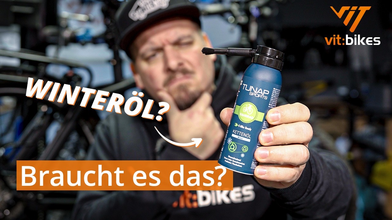 Kette pflegen & ölen im Winter? ❄️🚲 So hat auch dein Fahrrad im Winter Spaß!