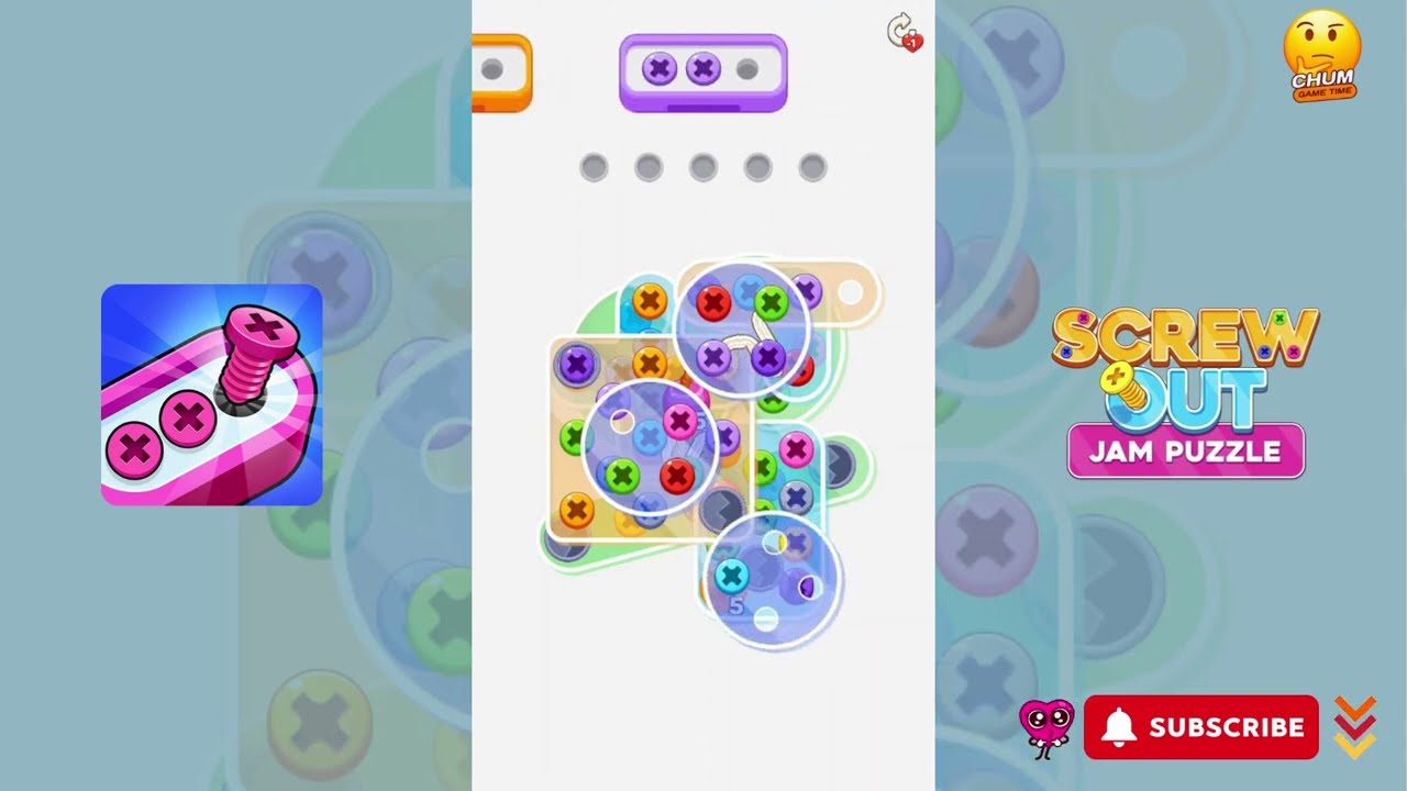 Screw Out: Jam Puzzle - Level 104 - NEW UPDATE - Gameplay walkthrough