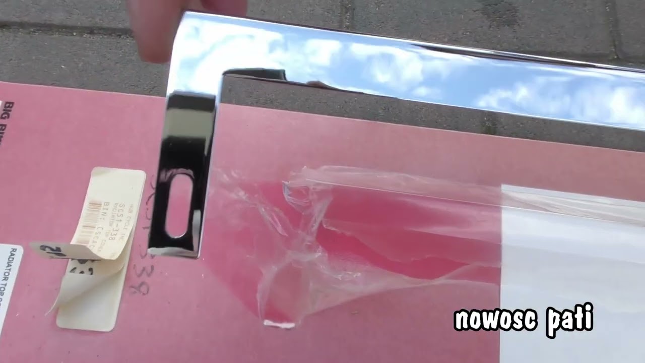 Honda Valkyrie Radiator Top Cover Show Chrome 51-338 GL1500CD Deluxe unboxing pokaz osłona chłodnicy