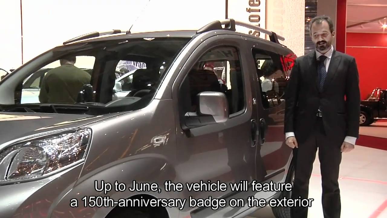 Fiat Qubo MyLife @Geneva Motor Show 2011 - Interview with Andrea Balbiani