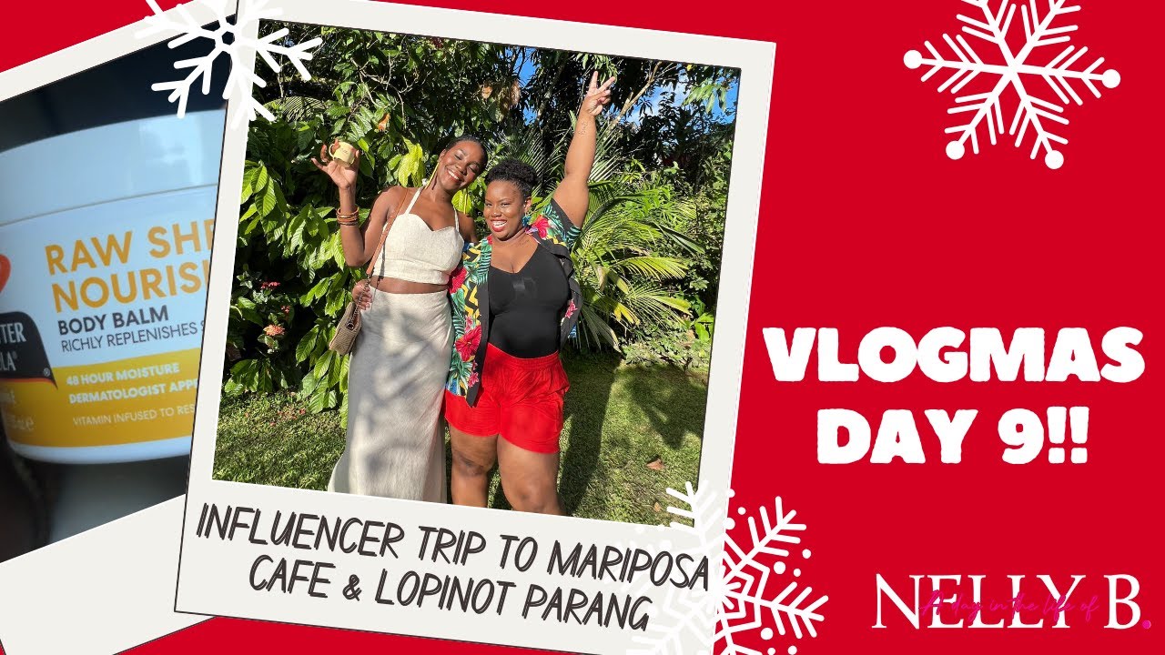 VLOGMAS DAY 9 | INFLUENCER TRIP TO MARIPOSA GARDENS WITH PALMERS | LOPINOT PARANG | Nelly B.