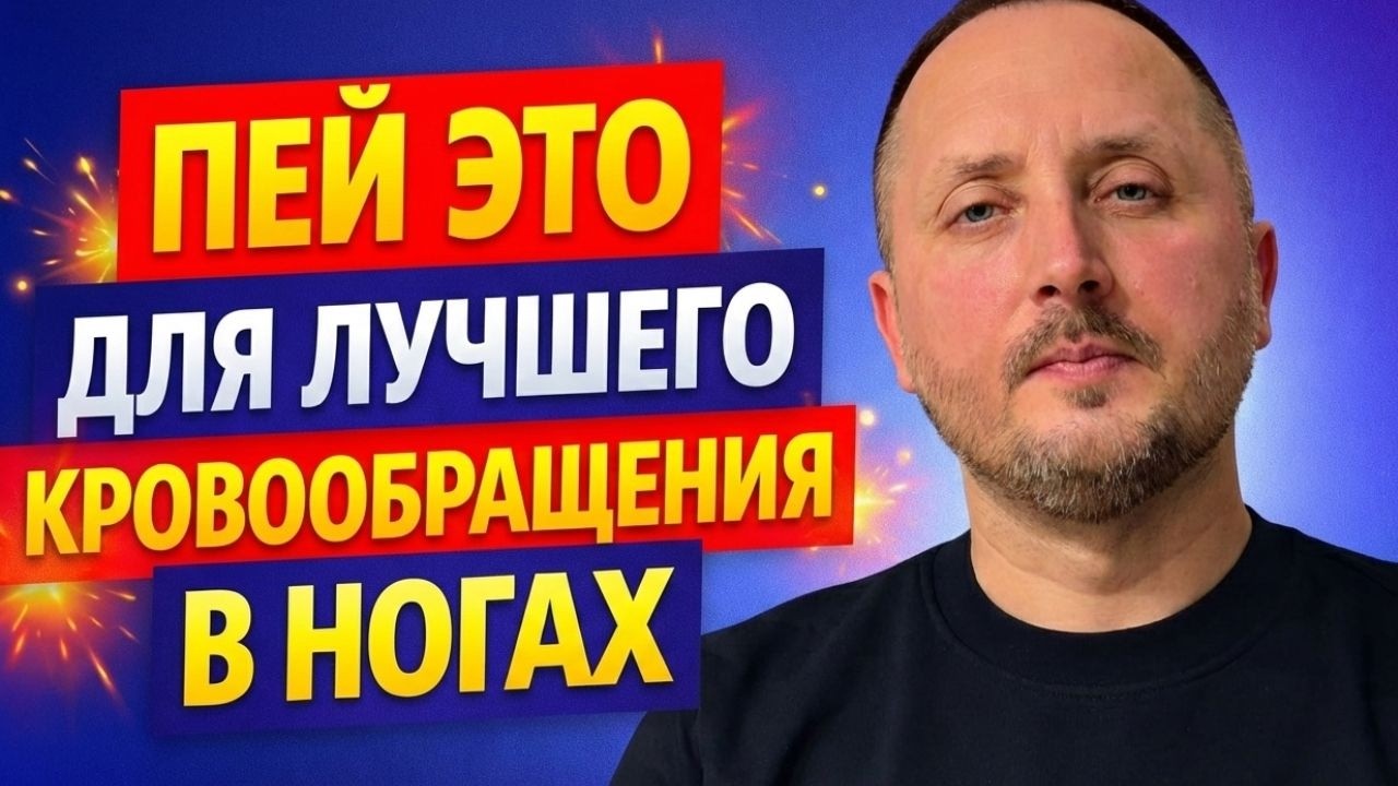 Кровообращение «рванет» по венам! Выпей это на ночь, чтобы кровь долетела до самых пяток