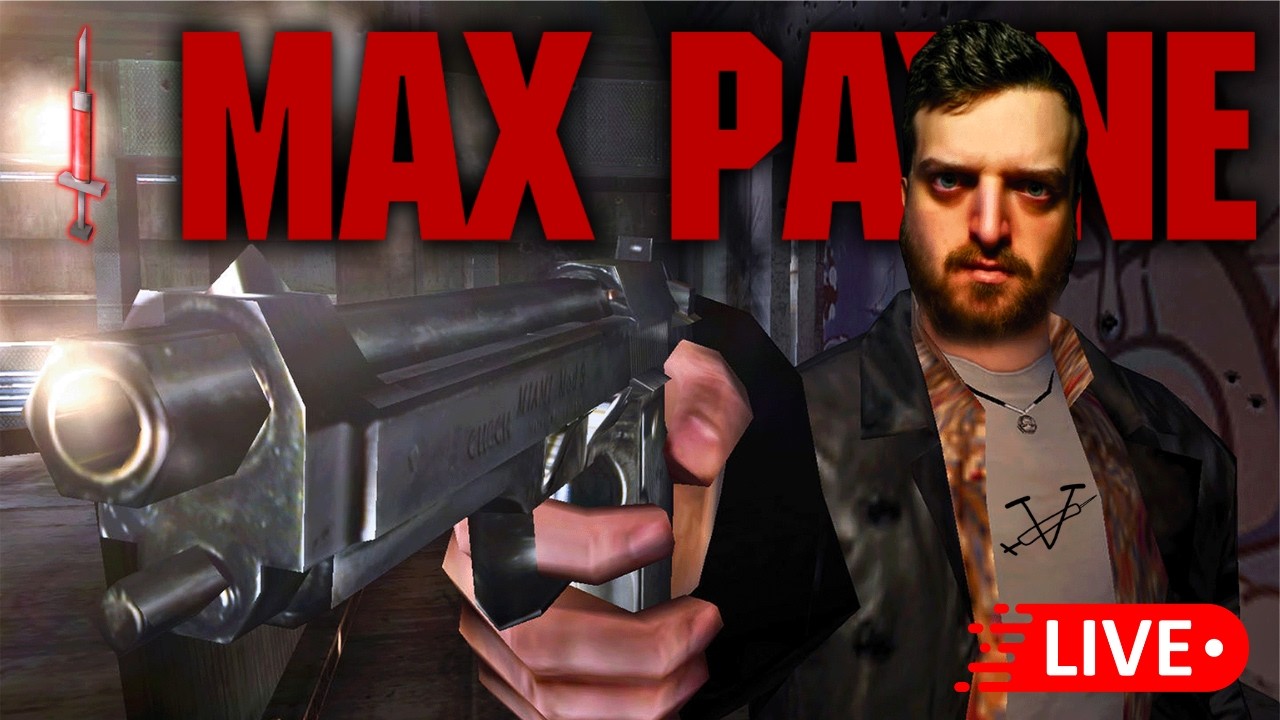 On joue à Max Payne en LIVE ! 💉| Partie 1