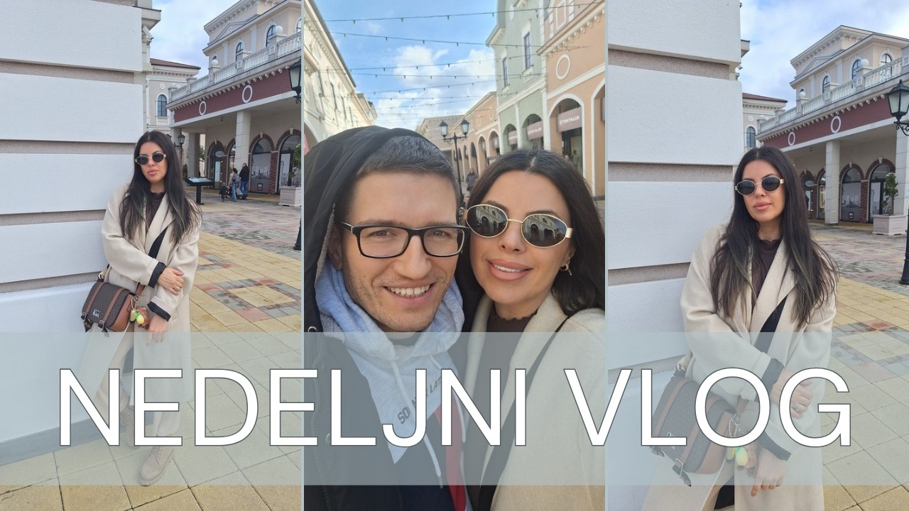 NEDELJNI VLOG - IDEMO U SHOPPING, MAKEUP SEZONA JE OTVORENA, POKLONI I IZNENAĐENJA, FOOD HAUL 🥰
