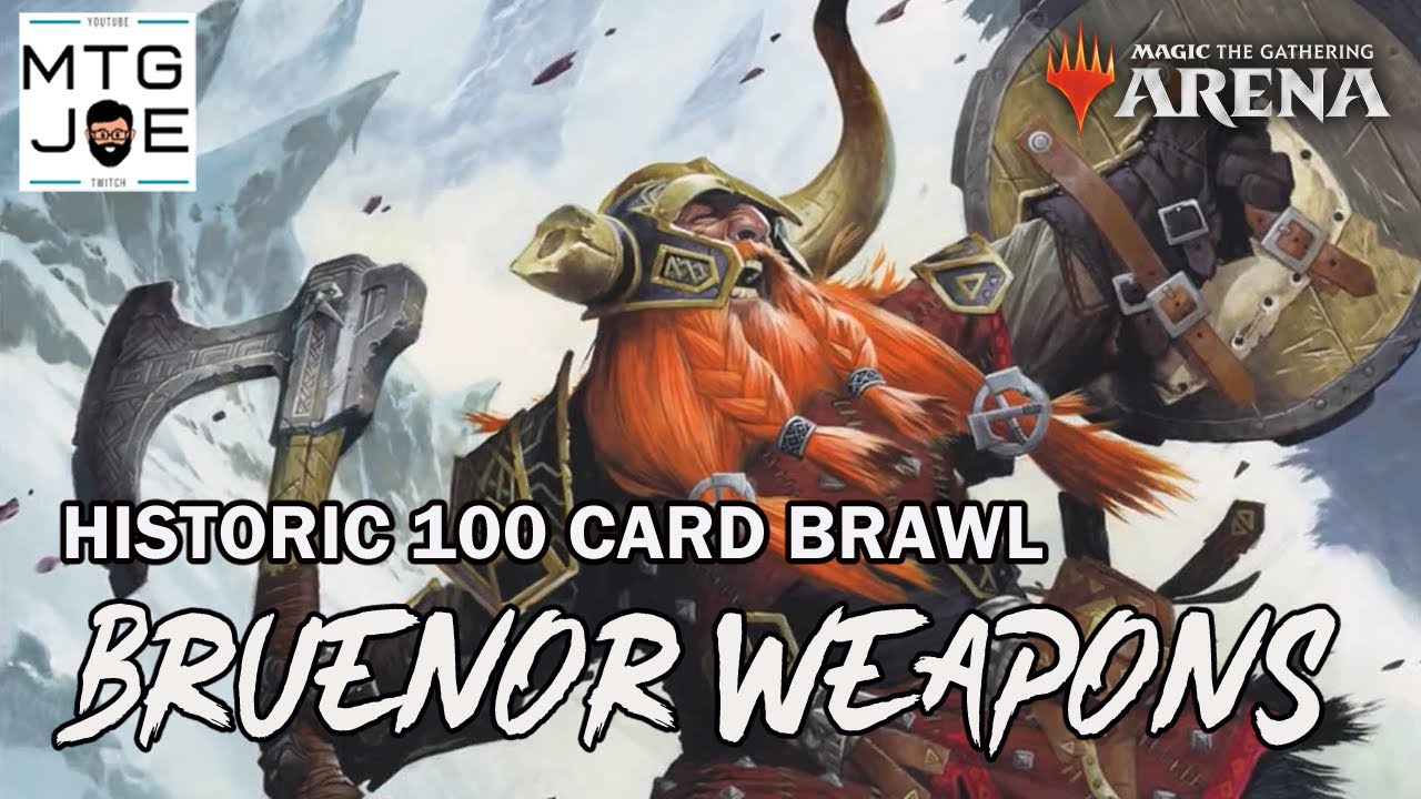 Bruenor Battlehammer Boros Equipment Historic Brawl | MTG Arena Gameplay