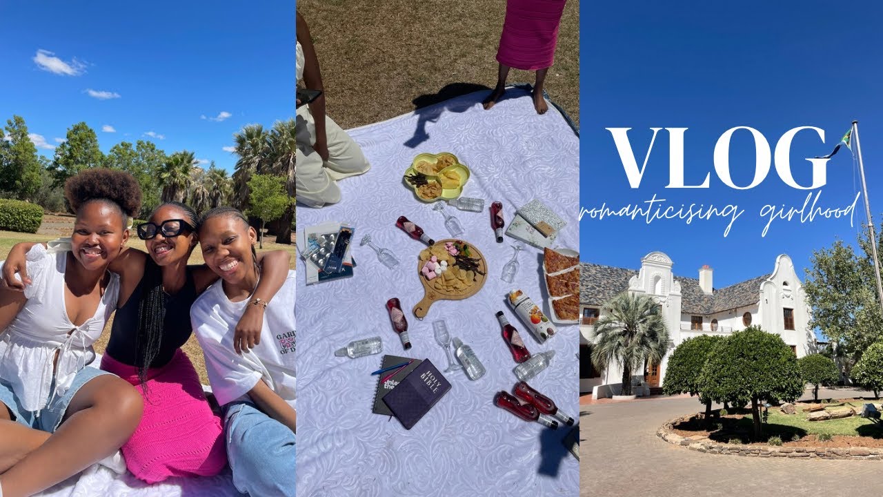 Romanticising Girlhood: Bible Study Picnic | Canvas Painting 🧸🎨🧺