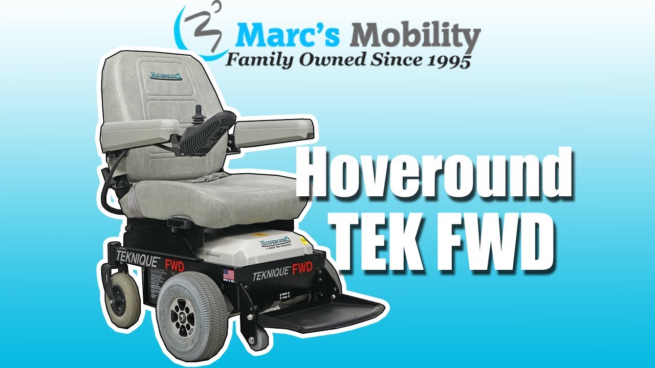 Hoveround Technique FWD - Inside and Out Side Power Chair - Review # 5506