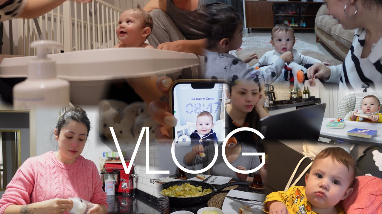 VLOG || BİRAZ AĞLAYIP RAHATLADIK | NOYANLA BANYO MACERAMIZ | KARGOLARIM