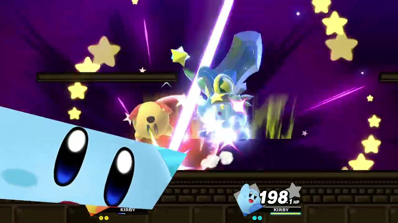Super Smash Bros. Ultimate - Kirby (Yellow) vs. Kirby (Blue)