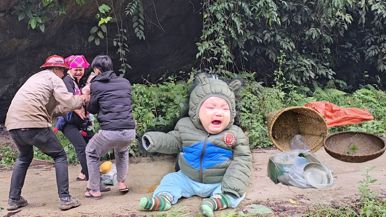 26 Year Old Single Mother - Harvesting papaya to sell - got robbed of money