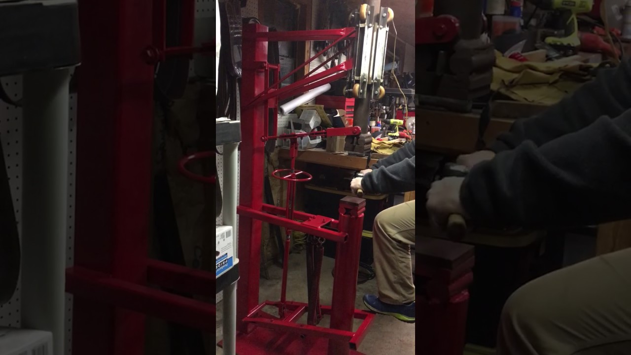 Inline treadle hammer - basic info