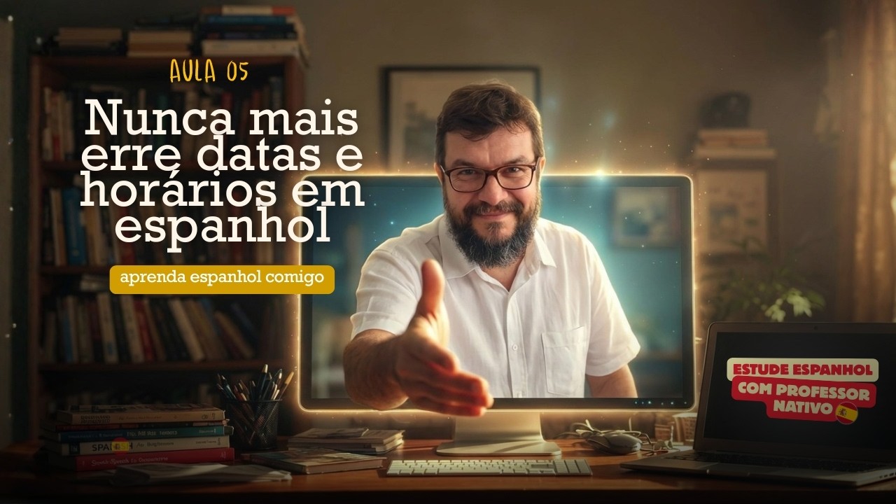 AULA 5 # Como falar as horas em espanhol o guia definitivo para brasileiros.