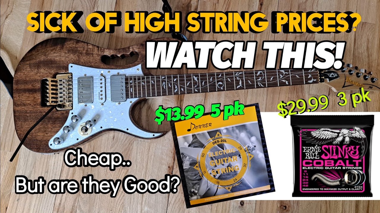 DONNER  9-42 Electric Guitar Strings Review