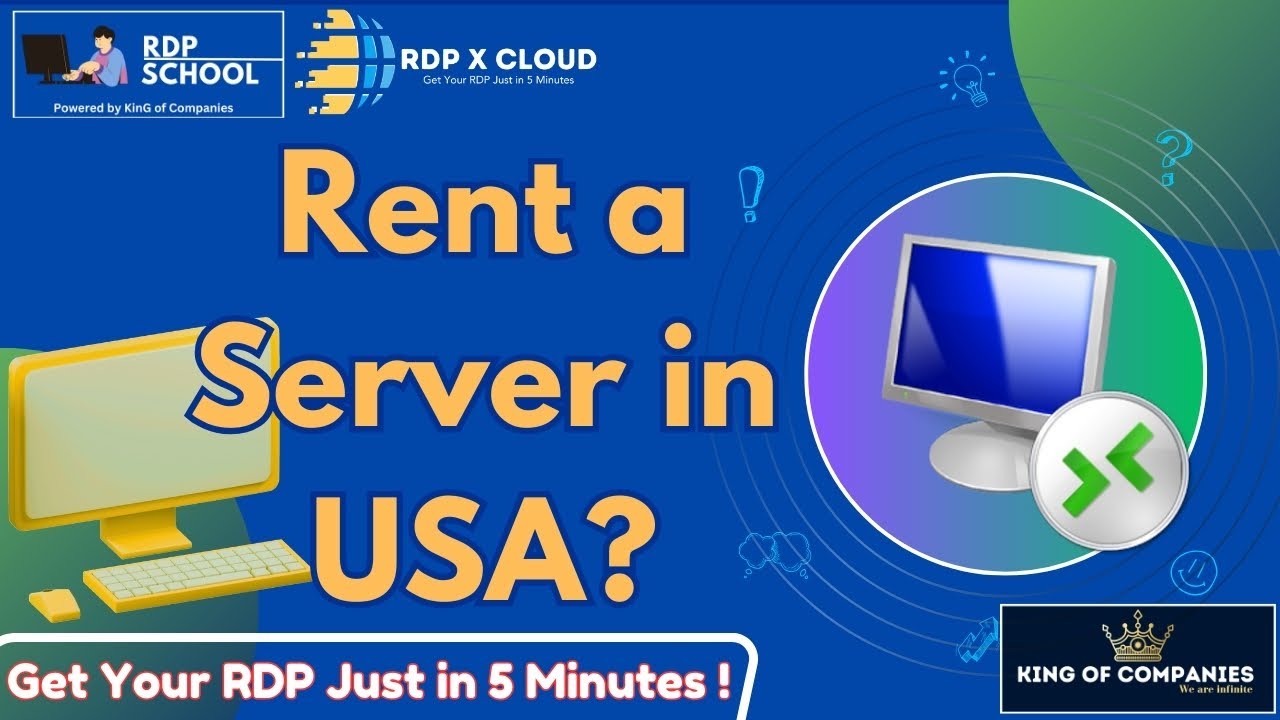 Rent a Computer or Server in the USA &ndash; Full Process & Tips by RDP School ( RDP X Cloud )