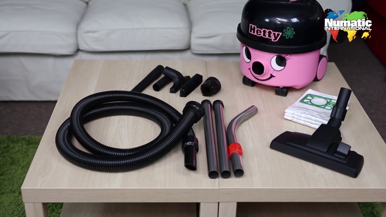 HETTY NUMATIC HET200 - instrukcja obsługi odkurzacza