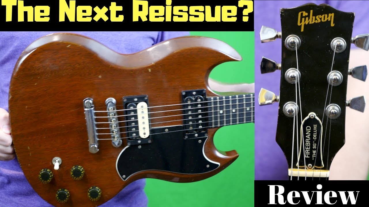 Should this be Gibson's Next Reissue? | 1982 Firebrand The SG Deluxe Review, Demo + Standard Compare