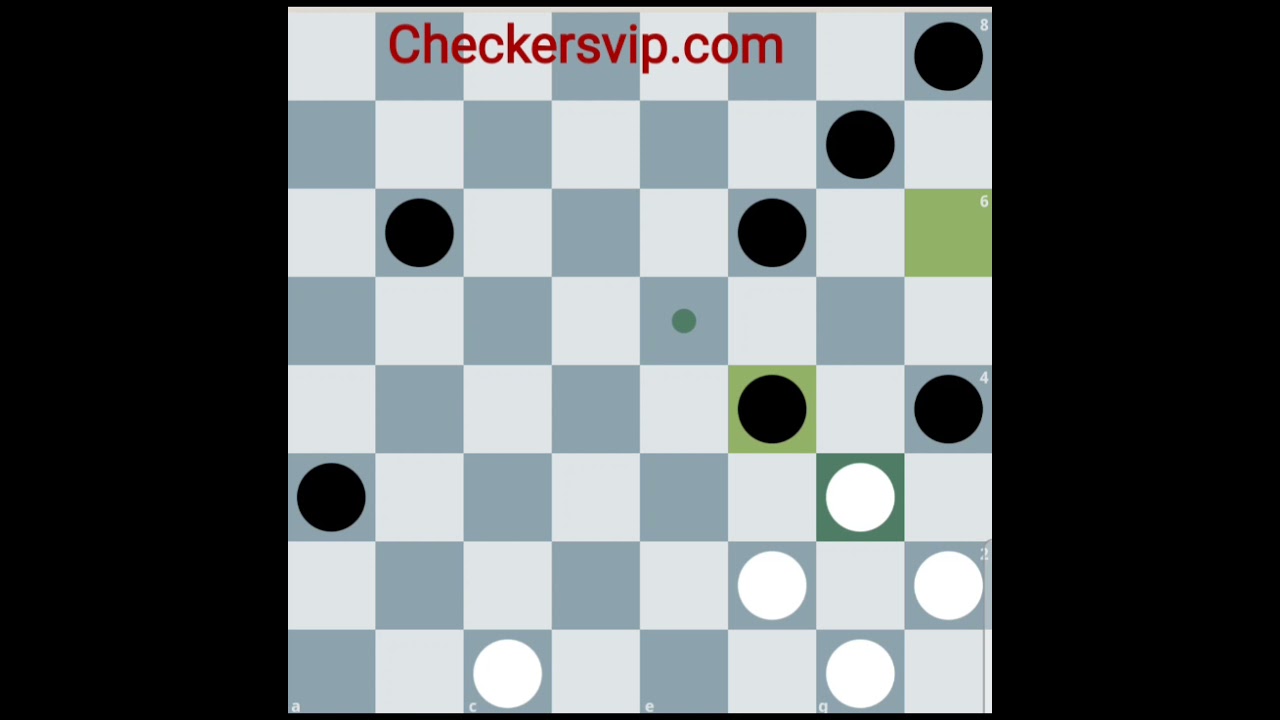 Como ganar en las damas con esta combinaci&oacute;n ( shot ) #checkers #draugths  #damasespa&ntilde;olas