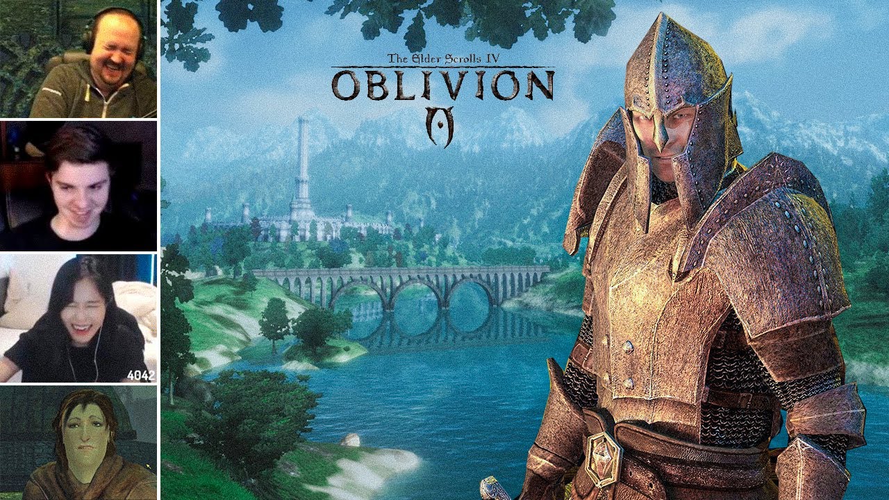 The Elder Scrolls IV Oblivion Streamers Funny Moments (Funny Moments)