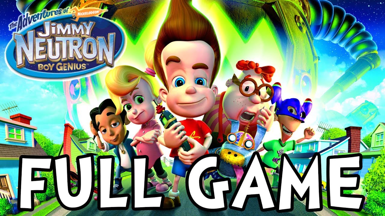 Jimmy Neutron Boy Genius FULL GAME Longplay (PS2, Gamecube)